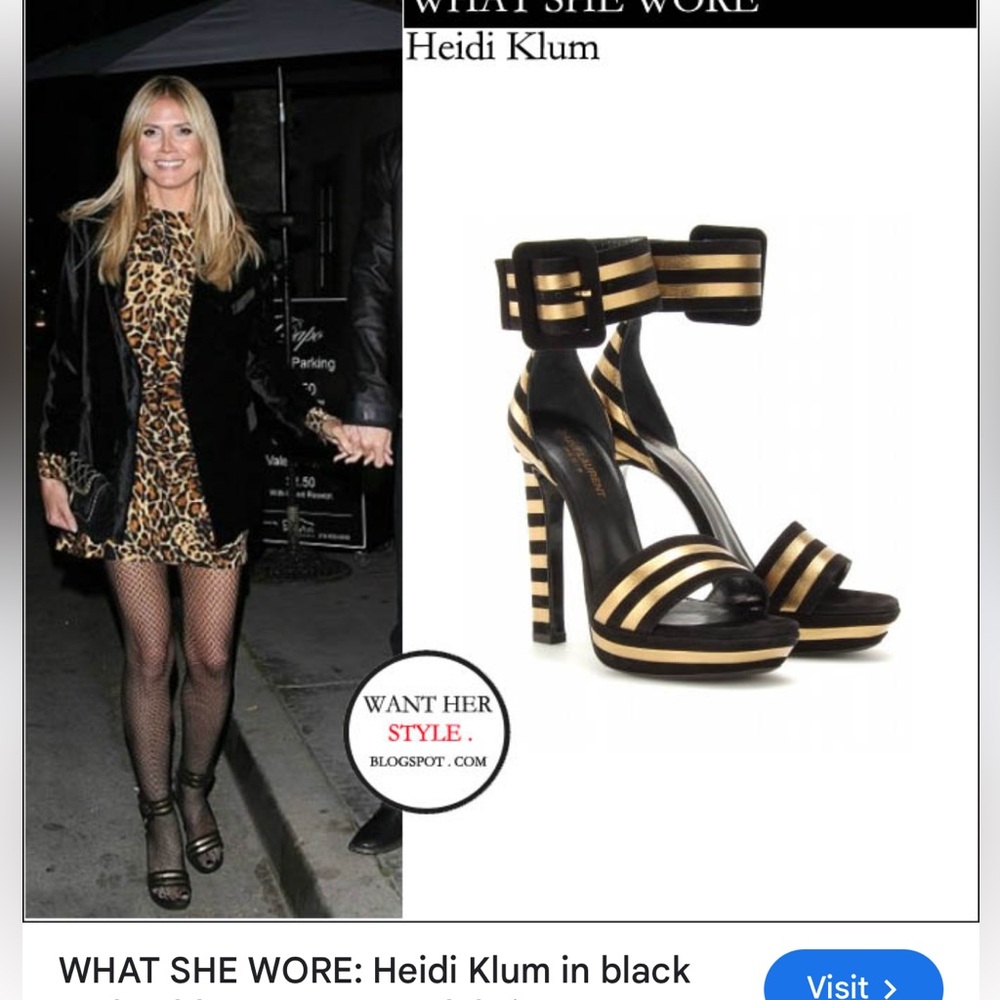 Saint Lauren heels - Picture 5 of 6